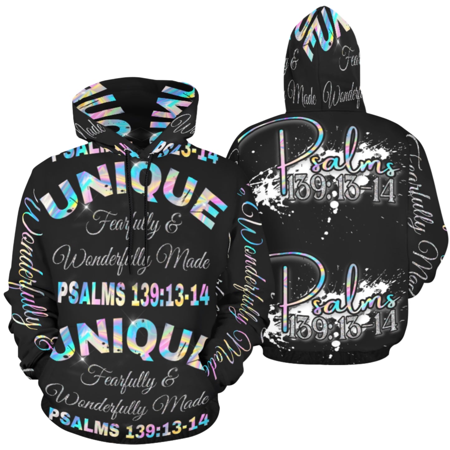 Unique All Over Print Hoodie for Women