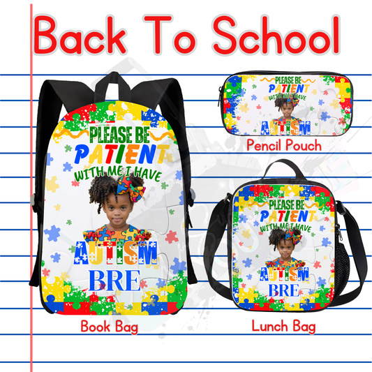 Autism Backpack Set