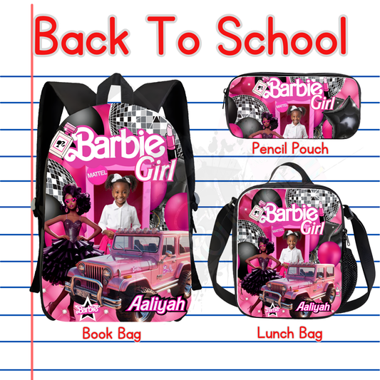 Barbie Backpack Set