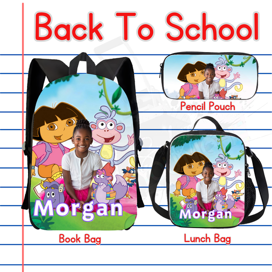 Dora Backpack Set