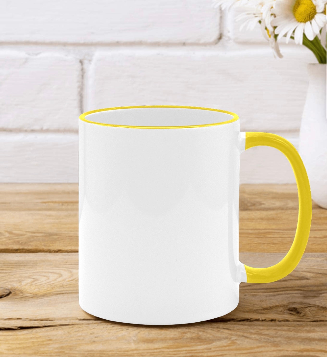 Custom Edge Color Mug 11oz