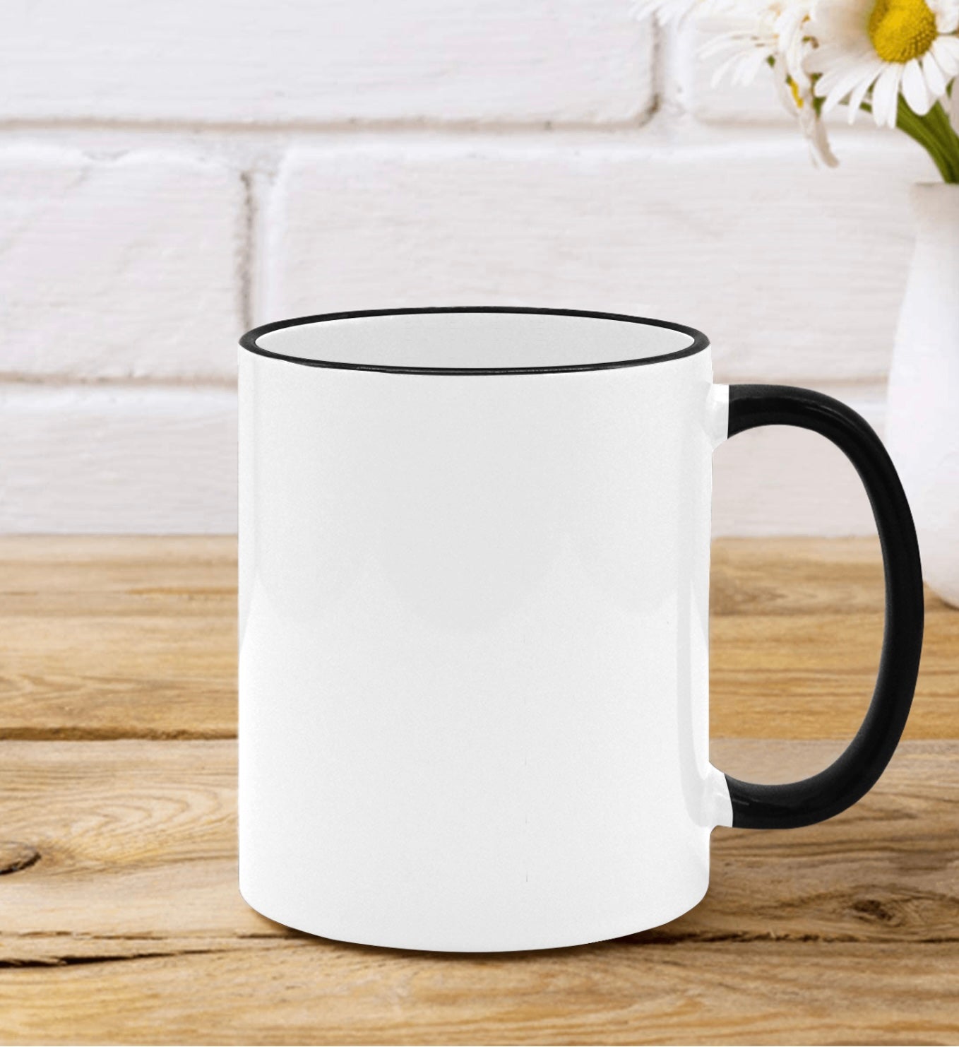 Custom Edge Color Mug 11oz