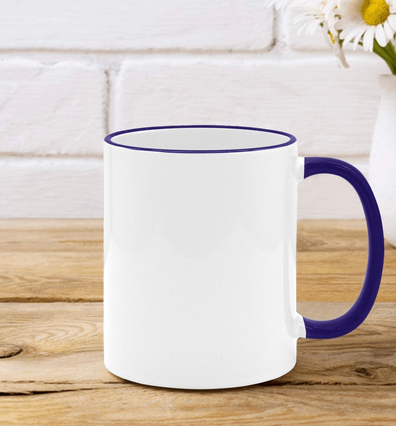 Custom Edge Color Mug 11oz