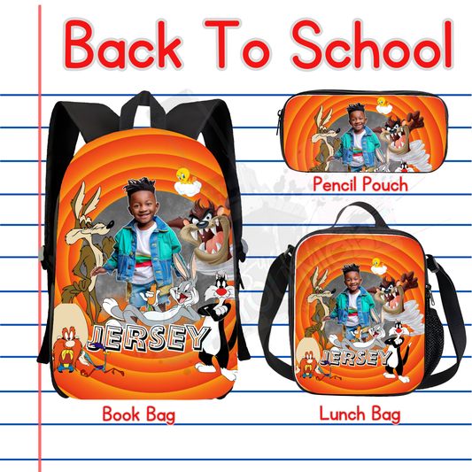 Looney Tunes Backpack Set