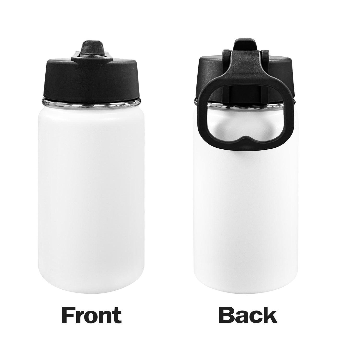 Kids Water Bottle with Straw Lid (12 oz)