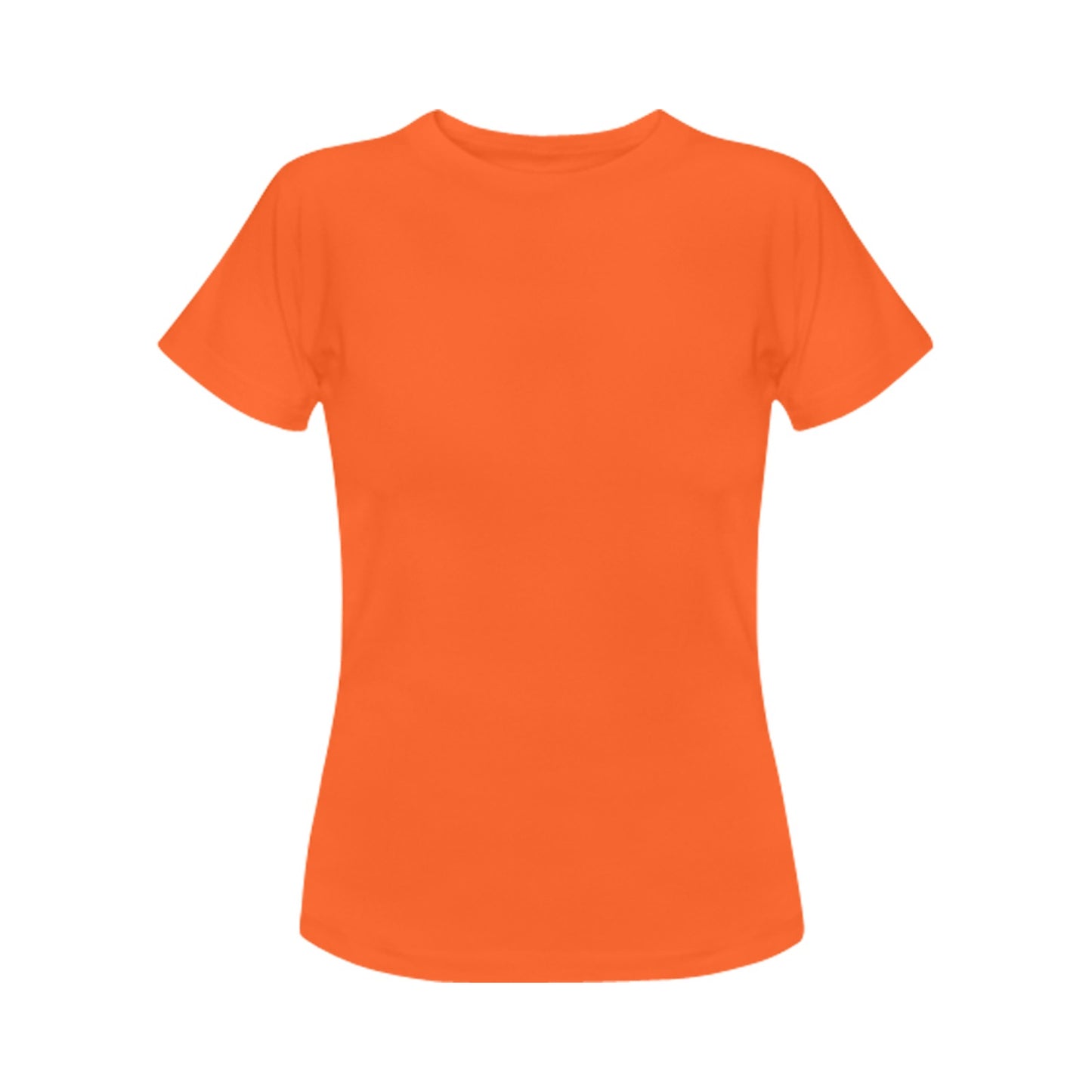 Women's Short Sleeve Direct Custom T-shirt (Front Printing Only)